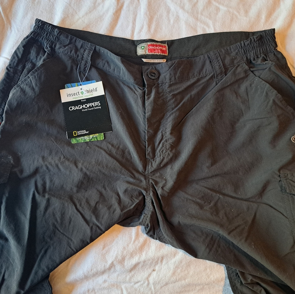 Craghoppers Men's Dark Gray Cargo Pants